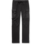 1017 ALYX 9SM - Slim-Fit Fleece-Back Cotton-Jersey Cargo Sweatpants - Men - Black