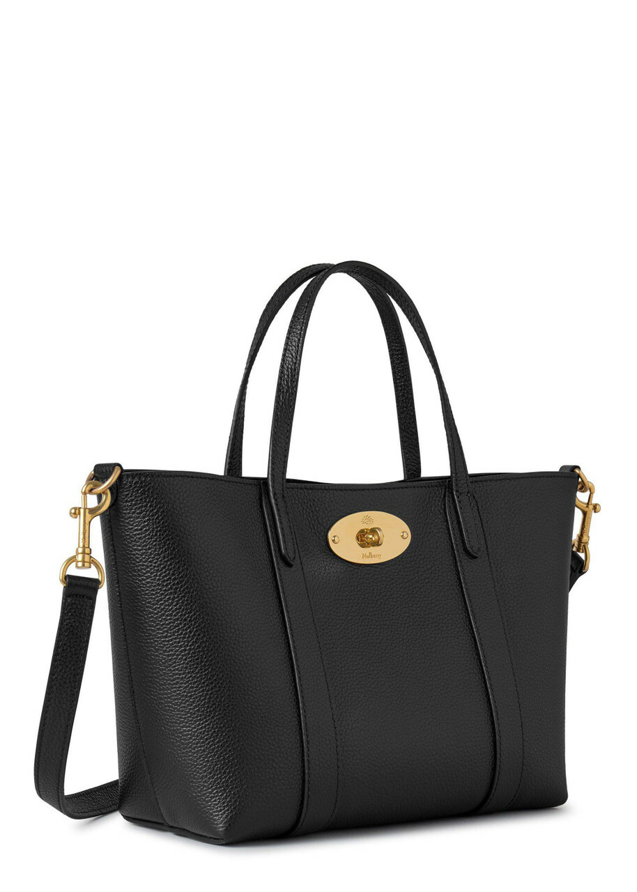 Mulberry Bayswater Mini Grained Leather Cross-body bag - Black - One Size