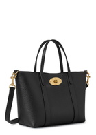 Mulberry Bayswater Mini Grained Leather Cross-body bag - Black - One Size
