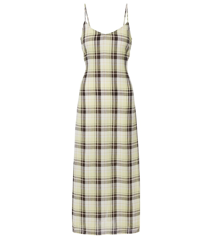 princess polly baby blue dress Camila Morrone's Proenza Schouler Twist-Back Maxi Dress main image 0