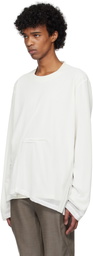 Kiko Kostadinov Off-White & White Inex Mesh T-shirt
