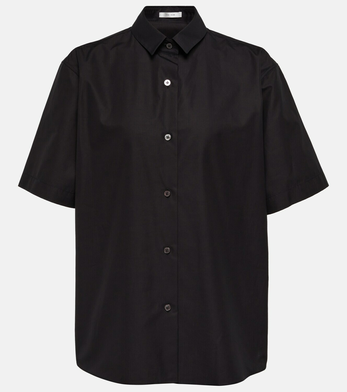 The Row - Bec cotton poplin bowling shirt The Row The Row - Bec cotton poplin bowling shirt The Row