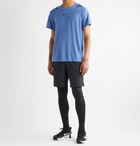 Nike Training - Pro Logo-Print Dri-FIT Tights - Black
