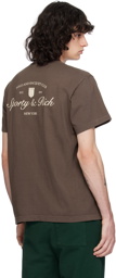 Sporty & Rich Brown Syracuse T-Shirt