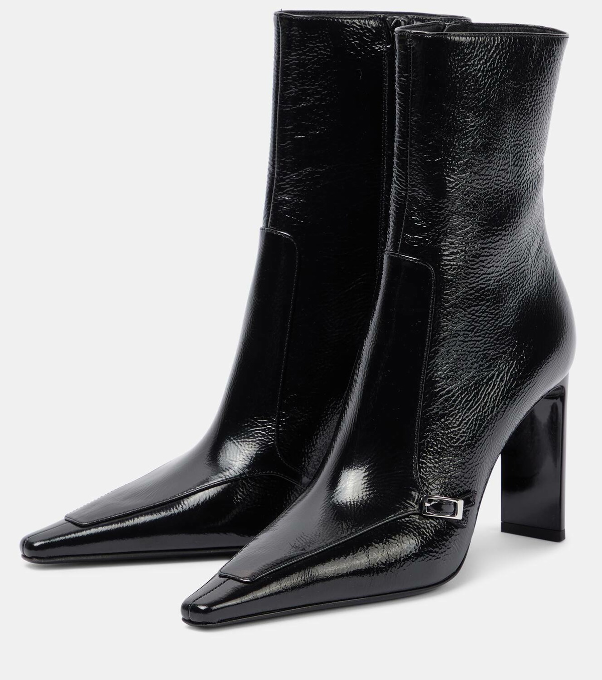 Saint Laurent Aston 95 leather ankle boots Saint Laurent