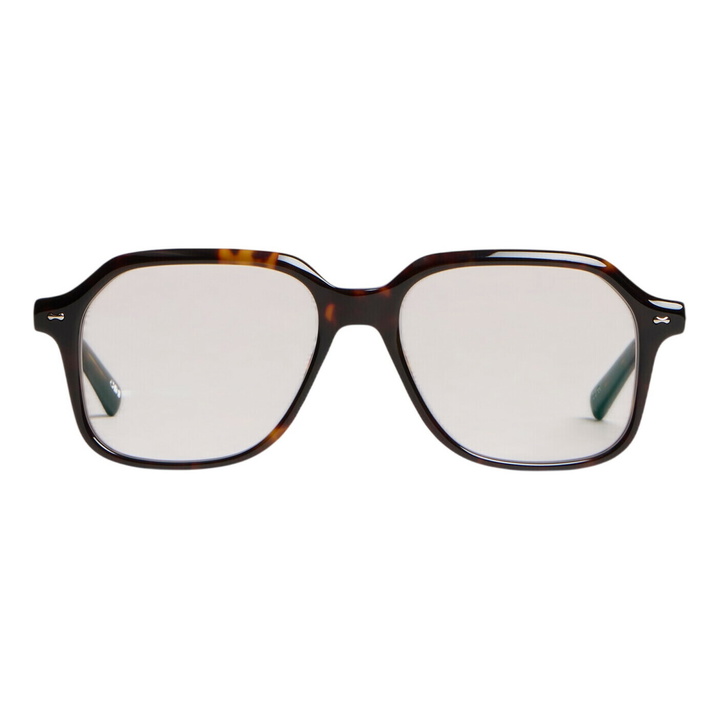 Photo: CHIMI Davis Optic Glasses in Deep Tortoise/Clear
