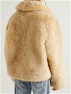 ERL - Shearling Jacket - Neutrals