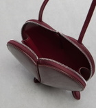 Alaïa Le Cœur patent leather shoulder bag