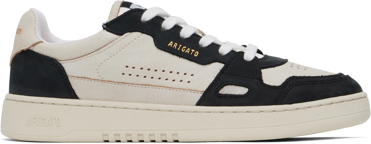 Axel Arigato Beige & Black Dice Lo Sneakers