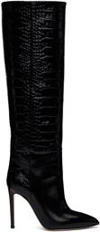 Paris Texas Black Stiletto Tall Boots
