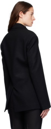 GIA STUDIOS Black Wool Blazer