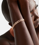 Bvlgari B.zero1 18kt rose gold bracelet with diamonds