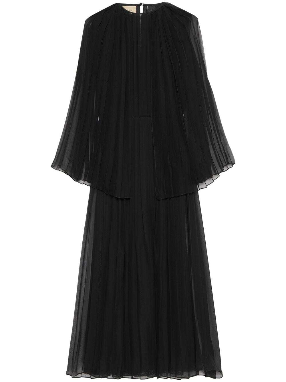GUCCI - Pleated Silk Dress Gucci