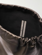 Rick Owens - Embellished Leather Drawstring Backpack