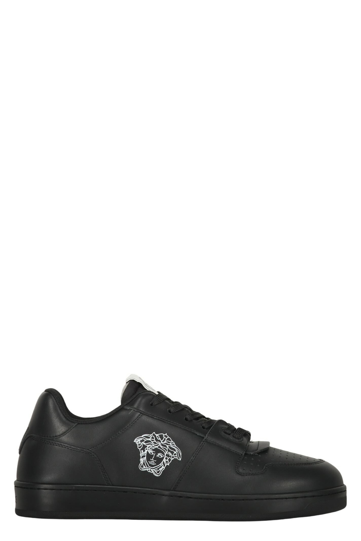 スニーカー VERSACE Odissea Sneakers - Versace - Leather - Black Versace Black Leather Odissea Sneakers Size 46 | eBay