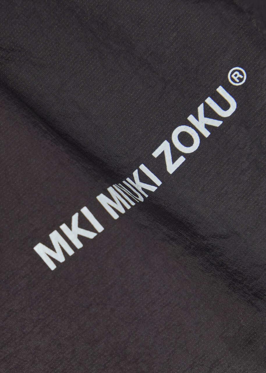 Mki Miyuki Zoku Hyperlight Wind Logo Nylon-blend Shorts Raisin