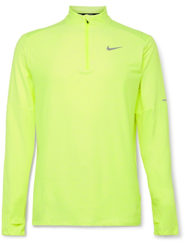 Photo: Nike Running - Element Dri-FIT Half-Zip Top - Yellow