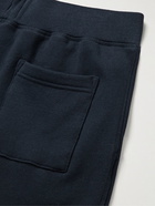 Sid Mashburn - Slim-Fit Tapered Cotton-Jersey Sweatpants - Blue