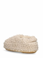 MOON BOOT - Curly Faux Fur Mules