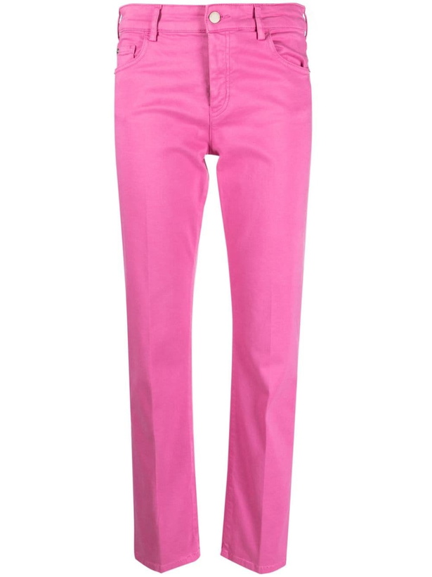 Photo: EMPORIO ARMANI - Cotton Blend Trousers