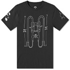 The Trilogy Tapes Men's Glassworks T-Shirt in Black