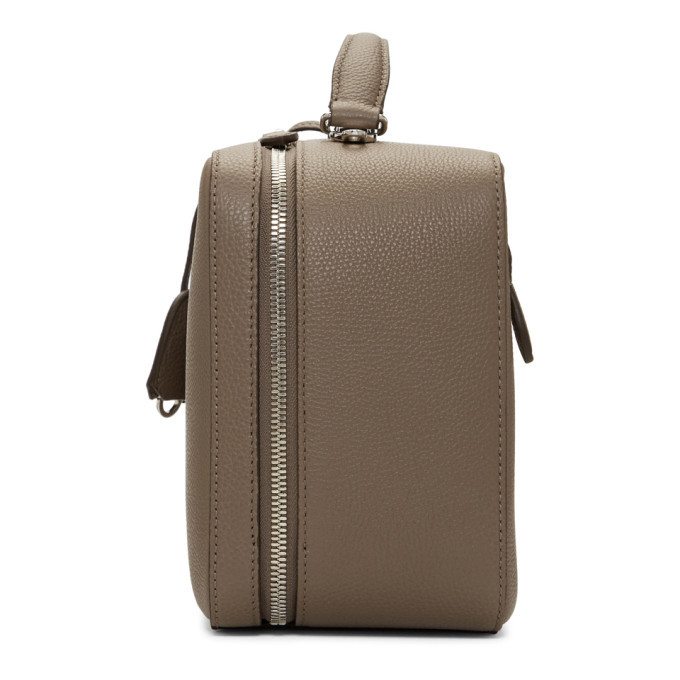 Mark Cross Taupe Tumbled Laura Bag