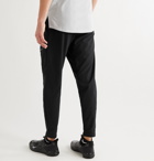 Nike Training - Flex Vent Tapered Logo-Print Jersey Sweatpants - Black
