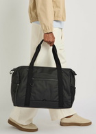 Boss Stenson Logo Coated Faux Leather Holdall - Black - One Size