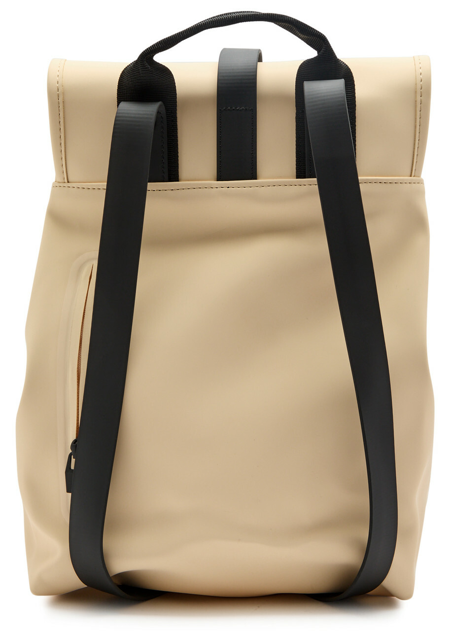 Rains Bucket Rubberised Backpack - Yellow - One Size