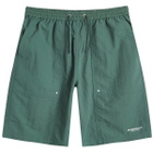 Uniform Bridge Men's Nylon Trail Shorts in Green
