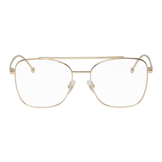 Photo: Fendi Gold Forever Fendi 0354 Glasses