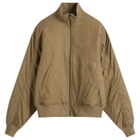 Dime Men's Insulated Bomber Jacket in Khaki