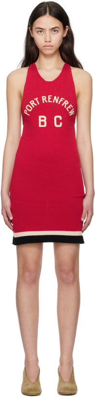 Photo: Bode Red Port Minidress