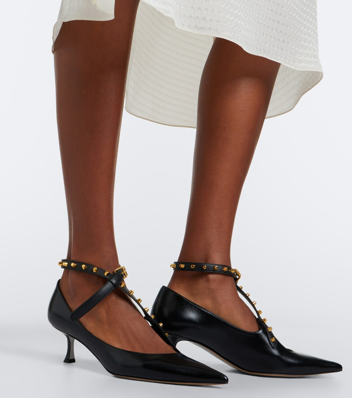 Fendi Fendi Vertigo studded leather pumps