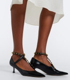 Fendi Fendi Vertigo studded leather pumps