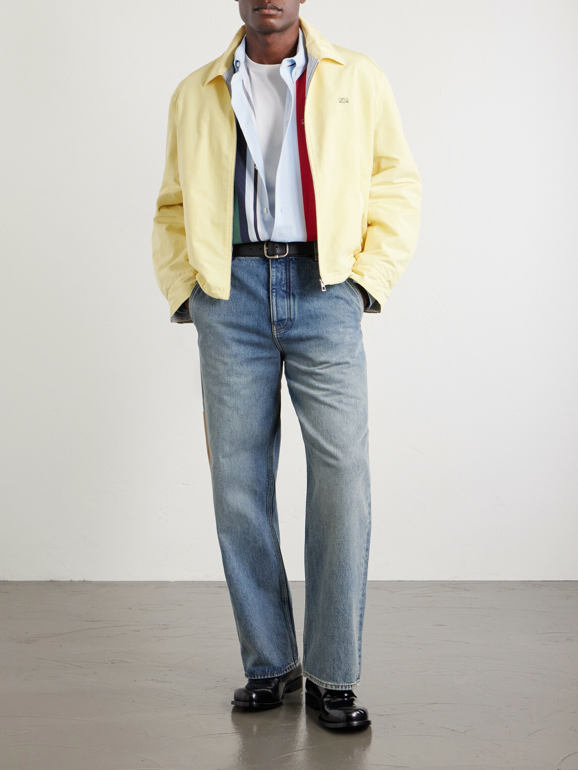 LOEWE - Wide-Leg Baggy Jeans - Blue
