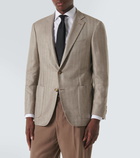 Canali Silk and cashmere blazer