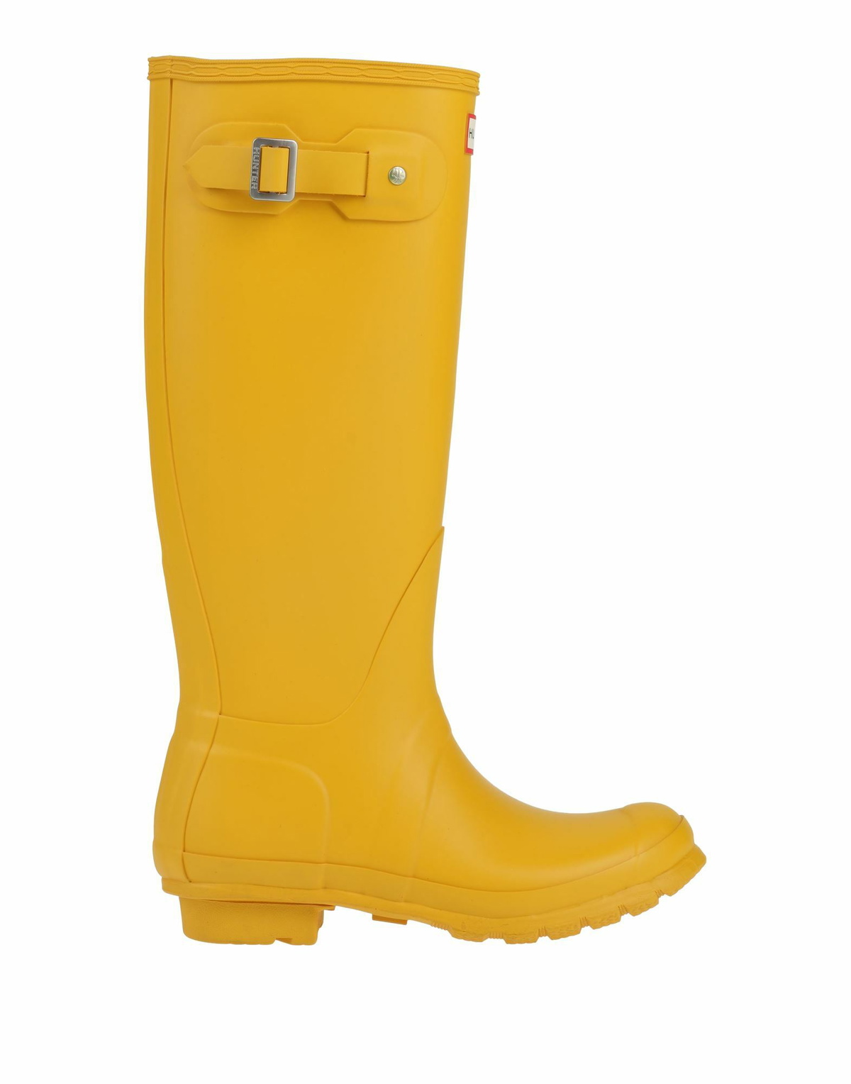 Hunter Womens Org Tall Womens Boot in Yellow
