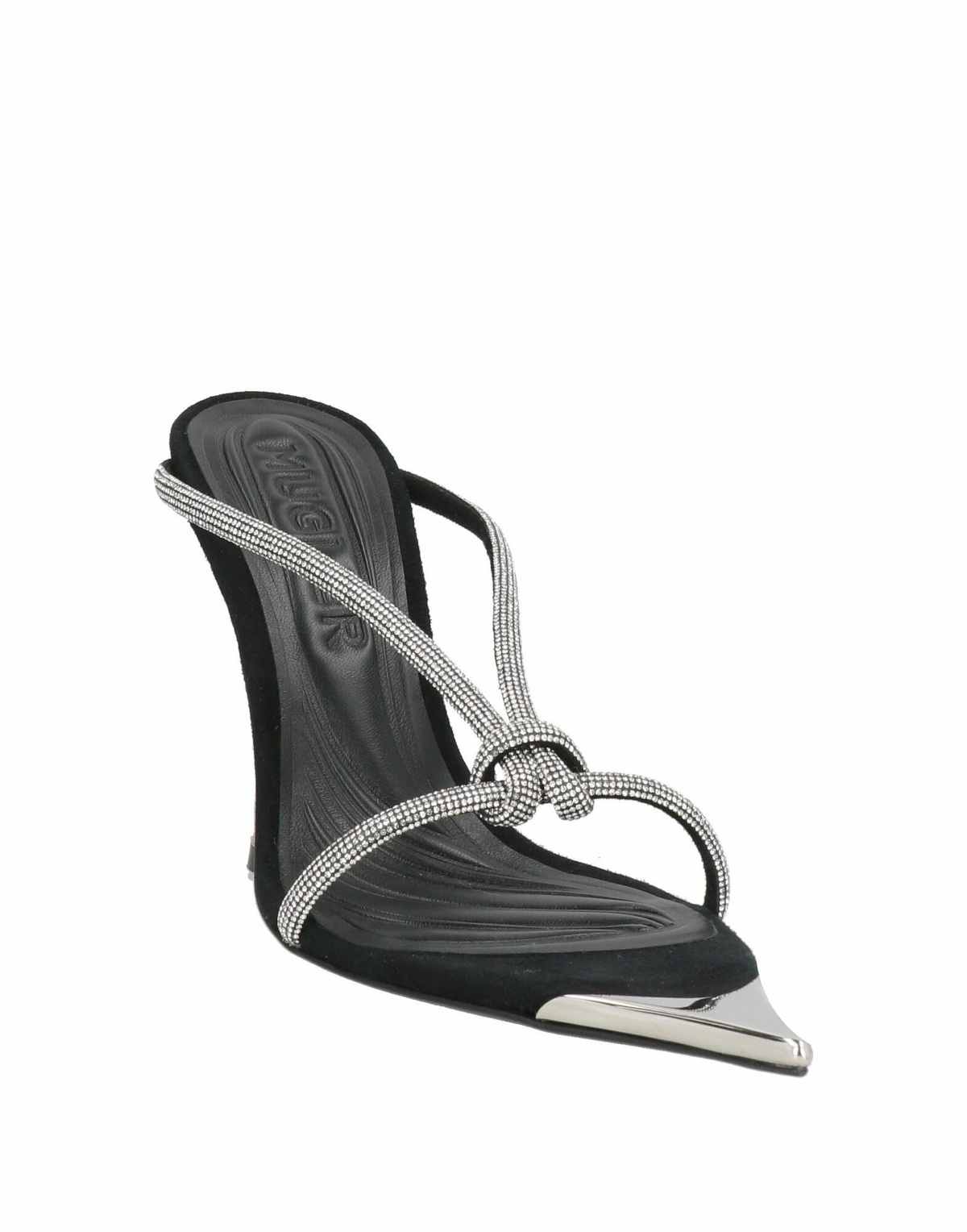 Mugler Womens Sandals in Silver