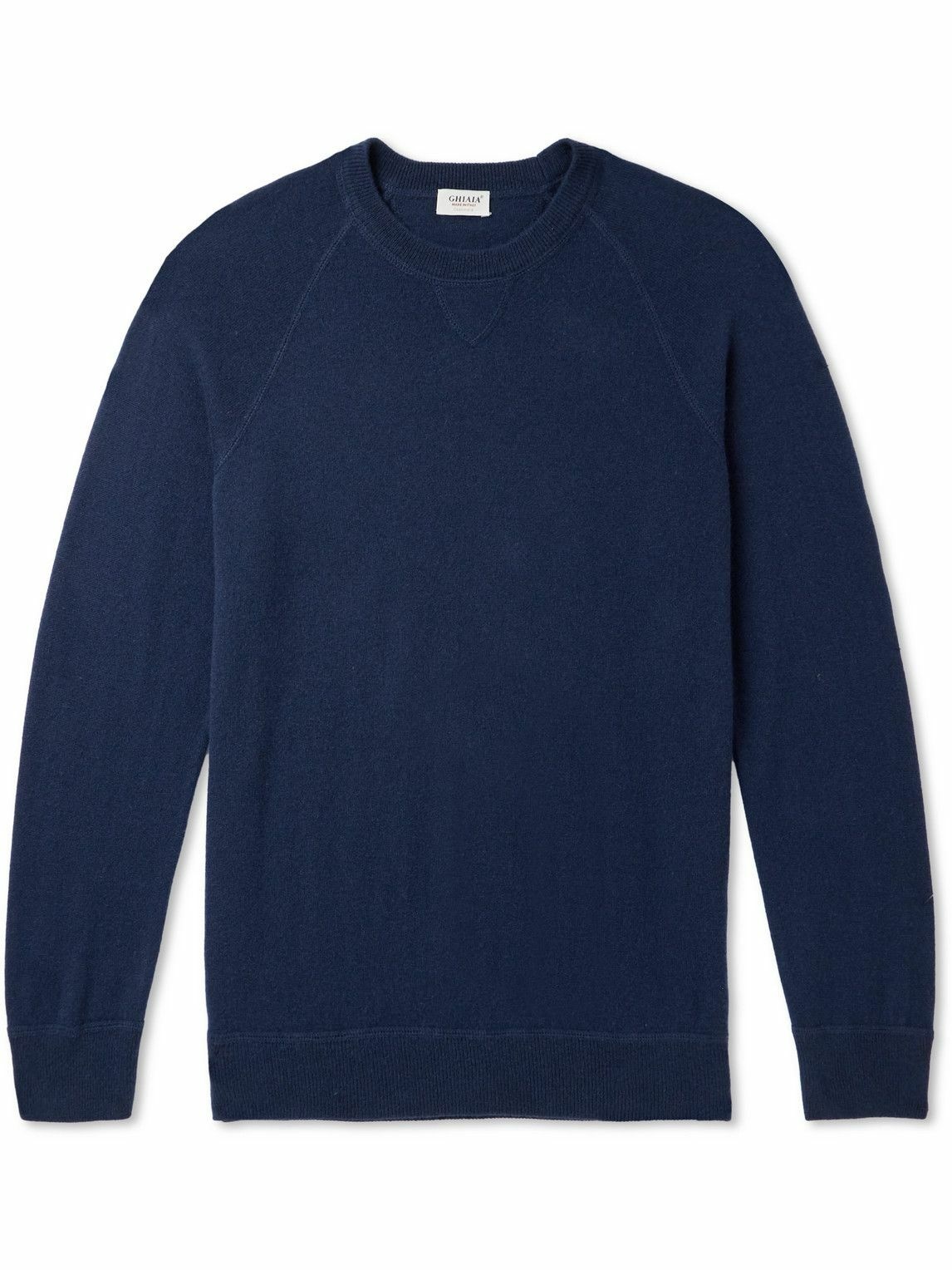 Ghiaia Cashmere - Cahsmere Sweater - Blue Ghiaia Cashmere