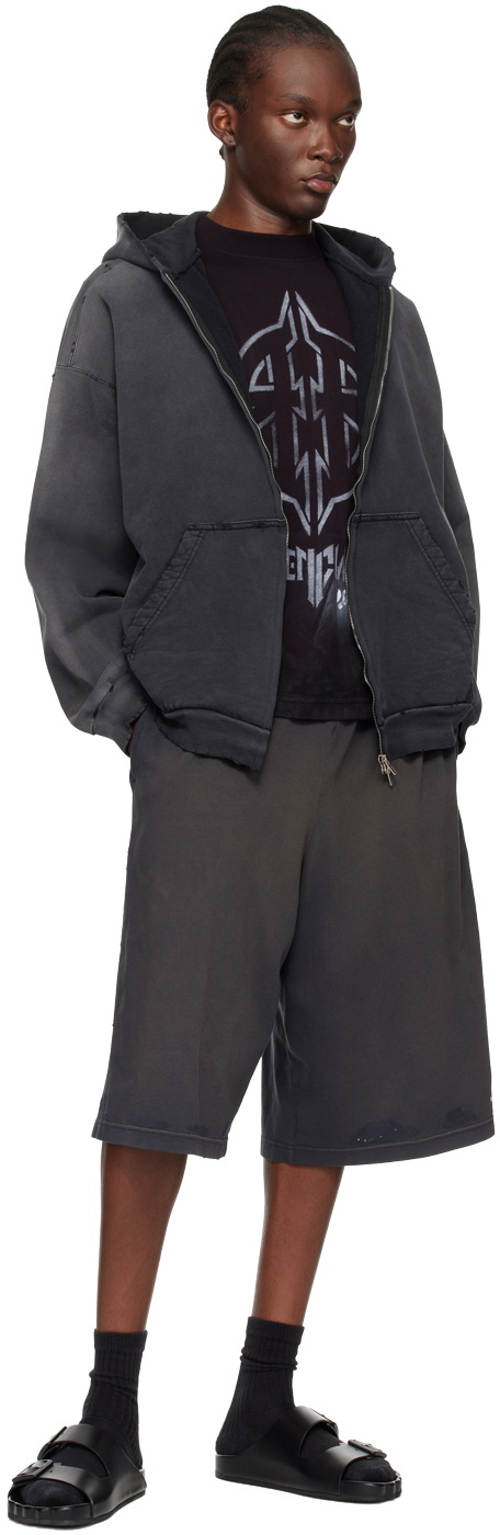Balenciaga Gray 'Not Been Done' Hoodie Balenciaga