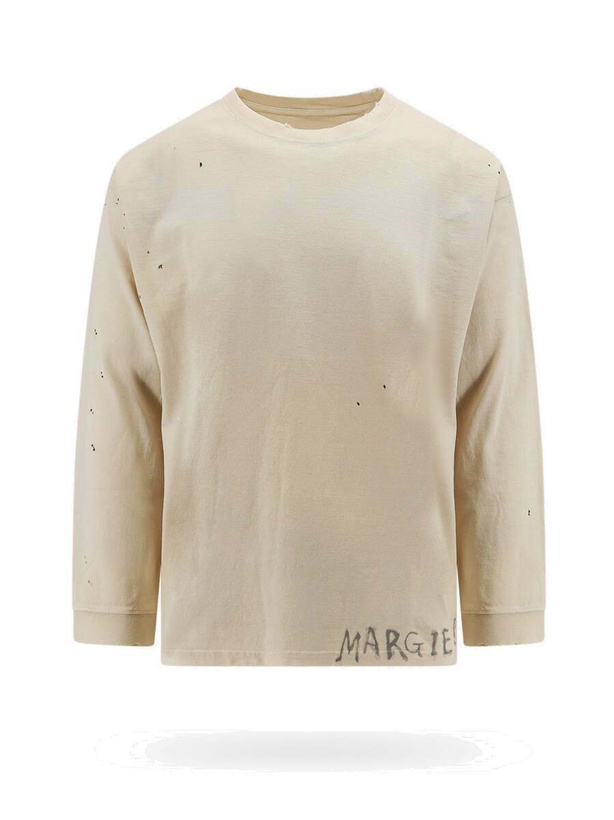 Photo: Maison Margiela   T Shirt Beige   Mens