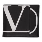 Valentino Black Valentino Garavani VLogo Wallet