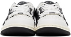 AMIRI White & Black Skel Top Low Sneakers