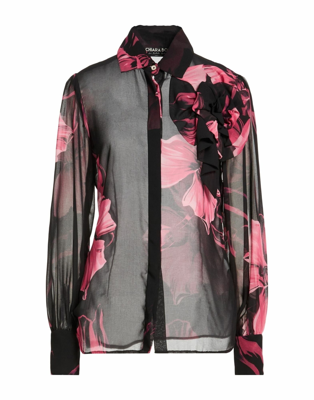 Chiara Boni La Petite Robe Womens Shirt in Black