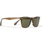 OLIVER PEOPLES - Ollis Sun Square-Frame Acetate Polarised Sunglasses - Brown