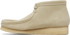Clarks Originals Beige Wallabee Desert Boots