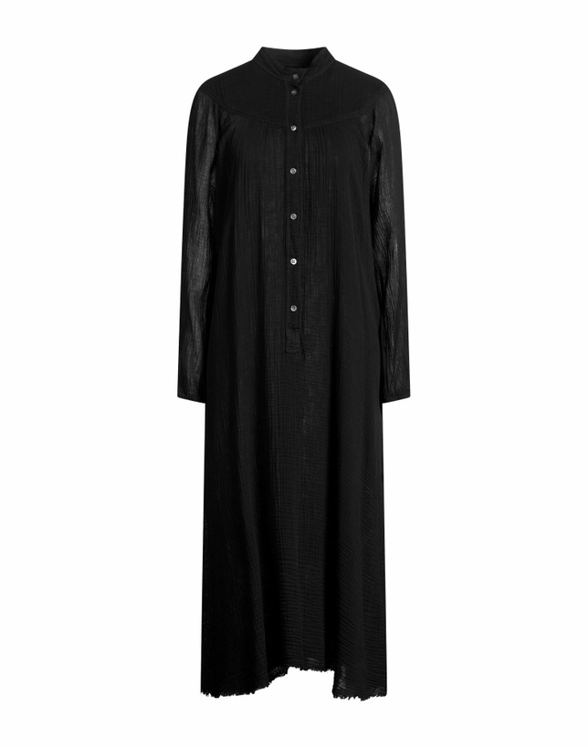 Photo: Raquel Allegra Womens Midi dress in Black