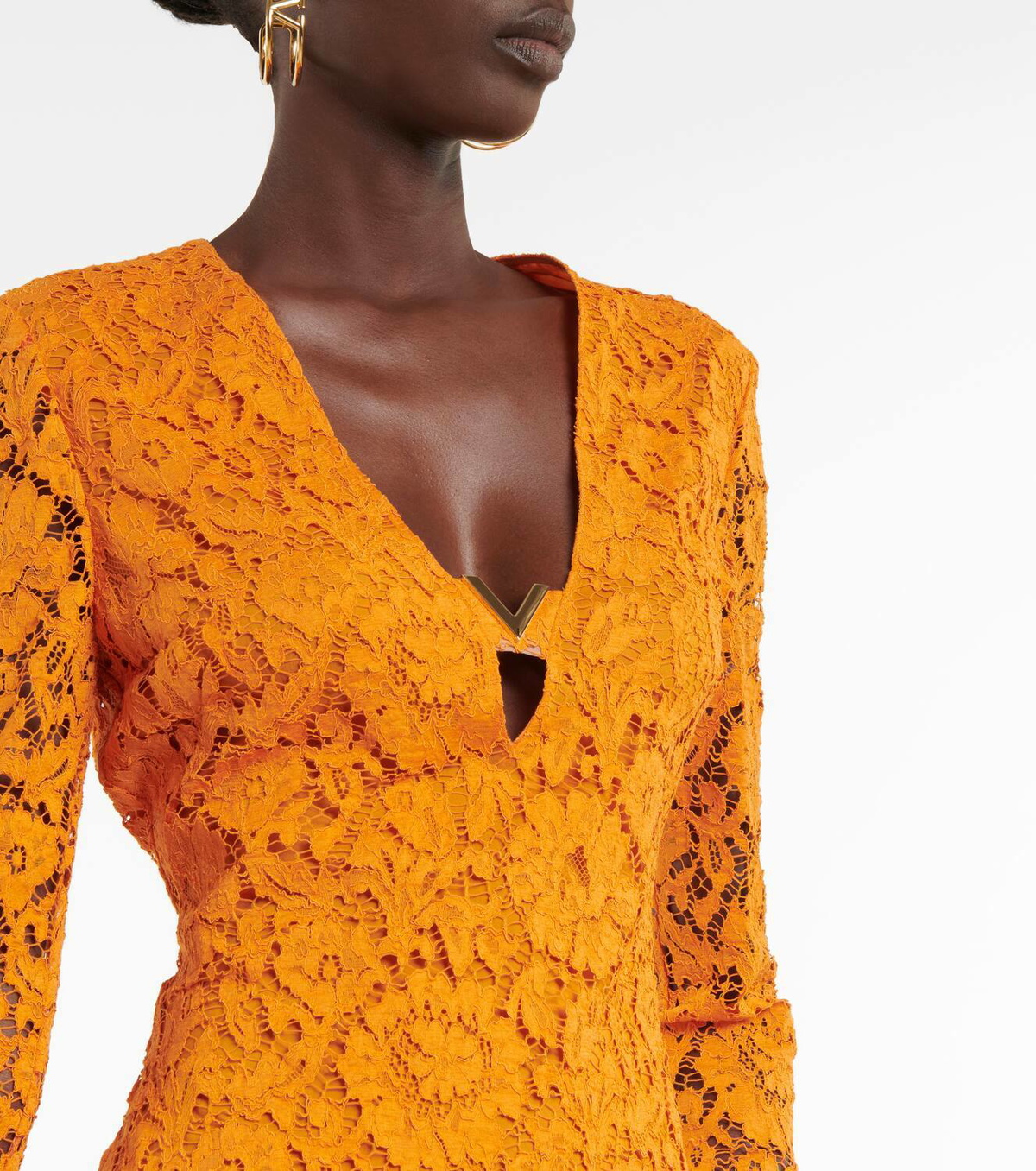 Valentino VGOLD lace midi dress Valentino Valentino VGOLD lace midi dress Valentino