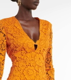 Valentino VGOLD lace midi dress